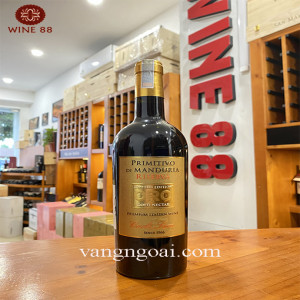 Rượu Vang Ý Oro Gold Nectar Primitivo Di Manduria Riserva Ngọt Ngào 