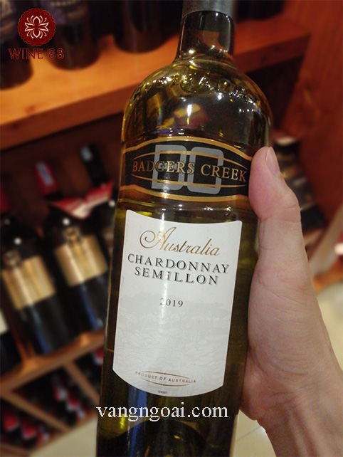 Rượu Vang Australia Badgers Creek Chardonnay Semillon 