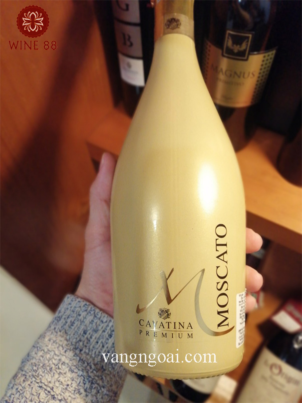 Rượu Vang Nổ Moscato M Cavatina Premium Ngọt Ngào Giá Rẻ