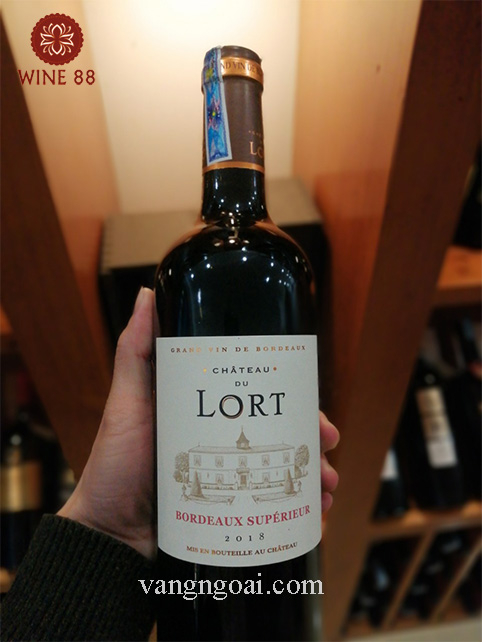 Rượu Vang Pháp Château Du Lort Bordeaux Superieur Chất Lượng Cao