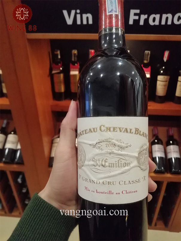 Rượu Vang Pháp Château Cheval Blanc Premier Grand Cru Classe A