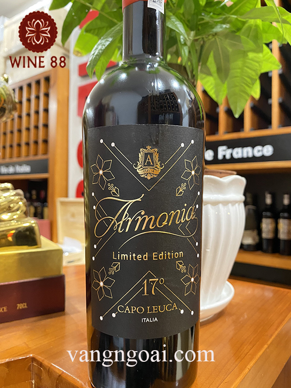 Rượu Vang Ý Armonia Mottura Limited Edition 17 Độ Đậm Đà