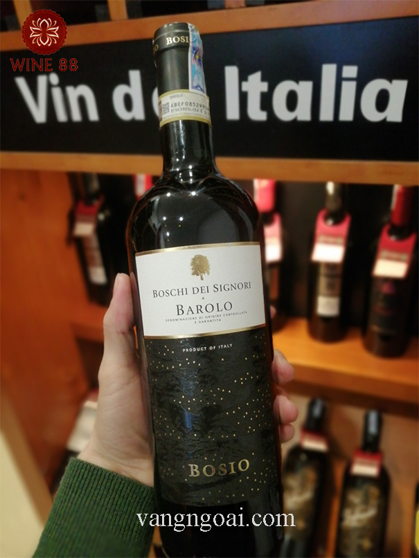 Rượu Vang Ý Barolo Bosio Boschi Dei Signori DOCG Cao Cấp