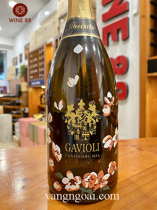 Rượu Vang Ý Gavioli Moscato Cantinieri Dal 1794 