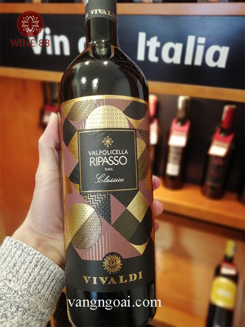 Rượu Vang Ý Ripasso Valpolicella Vivaldi Classico Cao Cấp